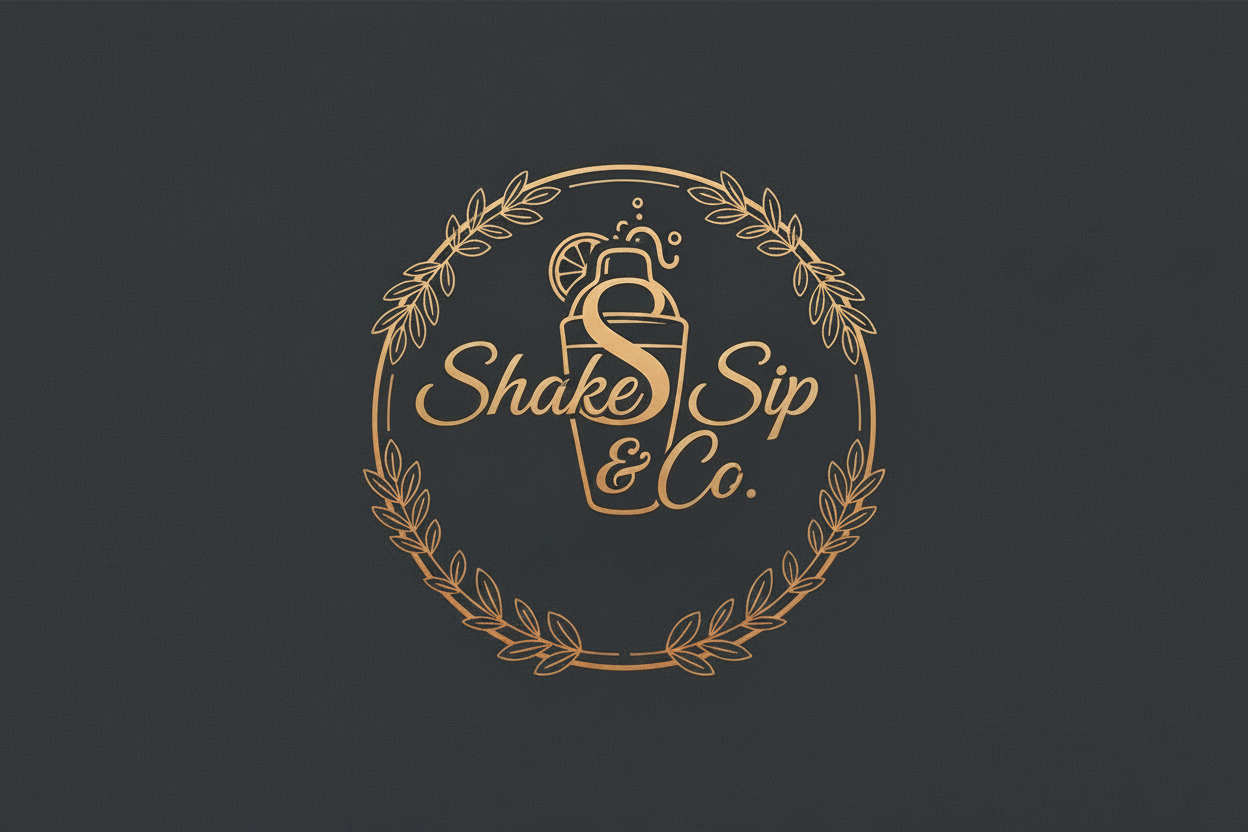 Shake Sip & Co. Logo sans Est. 2024